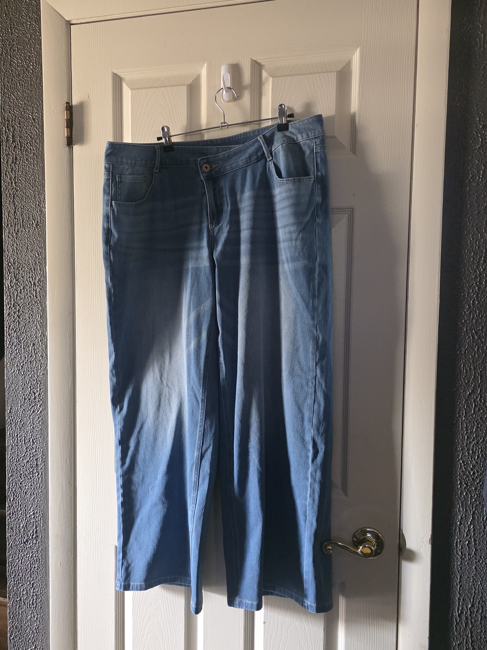 HALARA Light Blue Wide Leg Jeans